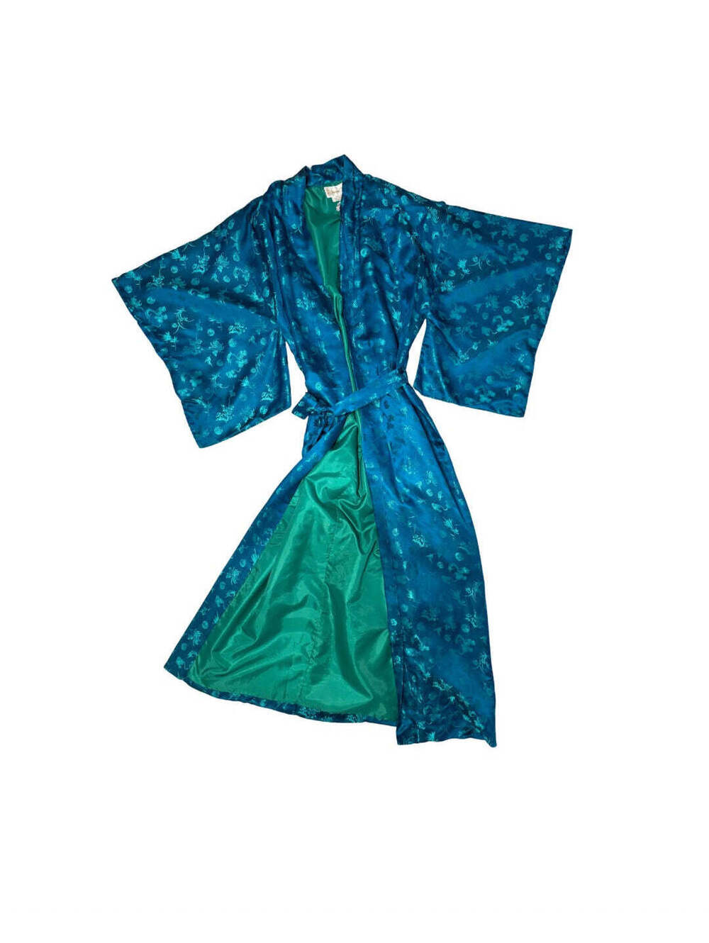 Imperial Fashion Vintage Kimono Turquoise